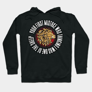 Conservative Lion Sheep Hoodie